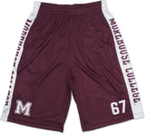 Big Boy Morehouse Maroon Tigers Mens Basketball Shorts [Maroon]