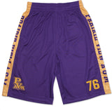 Big Boy Prairie View A&M Panthers Mens Basketball Shorts [Purple]