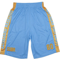 Big Boy Southern Jaguars Mens Basketball Shorts [Sky Blue]