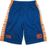 Big Boy Savannah State Tigers Mens Basketball Shorts [Royal Blue]