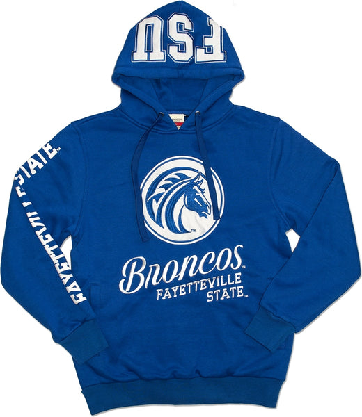 Big Boy Fayetteville State Broncos S3 Mens Hoodie [Royal Blue]