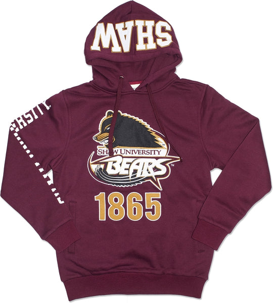Big Boy Shaw Bears S3 Mens Hoodie [Maroon]