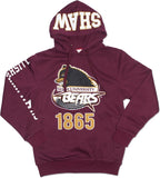 Big Boy Shaw Bears S3 Mens Hoodie [Maroon]