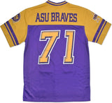 Big Boy Alcorn State Braves S9 Mens Football Jersey [Purple]