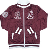 Big Boy Alabama A&M Bulldogs Mens Jogging Suit Jacket [Maroon]