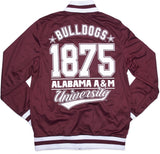 Big Boy Alabama A&M Bulldogs Mens Jogging Suit Jacket [Maroon]