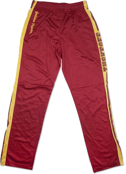 Big Boy Tuskegee Golden Tigers Mens Jogging Suit Pants [Crimson Red]