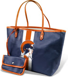 Big Boy Virginia State Trojans S1 Ladies Tote Bag [Navy Blue]