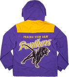 Big Boy Prairie View A&M Panthers S3 Mens Windbreaker Jacket [Purple]
