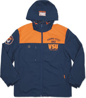Big Boy Virginia State Trojans S3 Mens Windbreaker Jacket [Navy Blue]