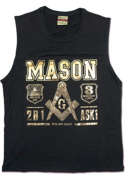 Big Boy Mason Divine S2 Mens Tank Top Sleeveless Tee [Black]
