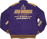 Big Boy Alcorn State Braves S11 Mens Racing Twill Jacket [Purple]