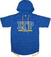 Big Boy Sigma Gamma Rho Divine 9 Ladies Hoodie Tee [Royal Blue]