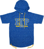 Big Boy Sigma Gamma Rho Divine 9 Ladies Hoodie Tee [Royal Blue]