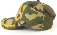Vietnam Vet And Proud Of It POW MIA US Flag Mens Cap [Woodland Camouflage]