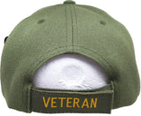Disabled Vietnam Veteran Ribbon Mens Cap [Olive Green]