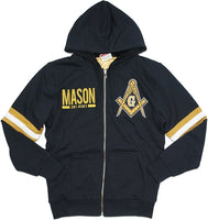 Big Boy Mason Divine Mens Zip-Up Hoodie Jacket [Black]