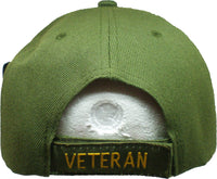 Korean War Veteran Forever Proud Map Shadow Mens Cap [Baseball Cap - Olive Green]