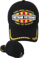 Vietnam Veteran Time To Honor Mens Cap [Black]