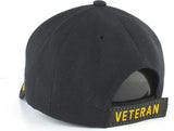 Operation Iraqi Freedom Veteran Ribbons Shadow Mens Cap [Baseball Cap - Black]