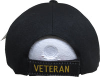 Gulf War Iraqi Freedom Veteran Ribbons Sandwich Bill Mens Cap [Black]