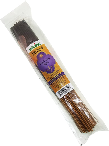 Madina Patchouli - Type Scented Fragrance Incense Stick Bundle [Brown]