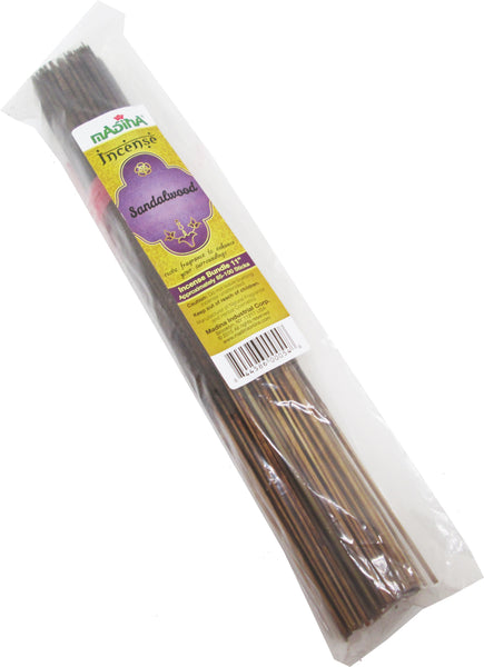 Madina Sandalwood Scented Fragrance Incense Stick Bundle [Brown]