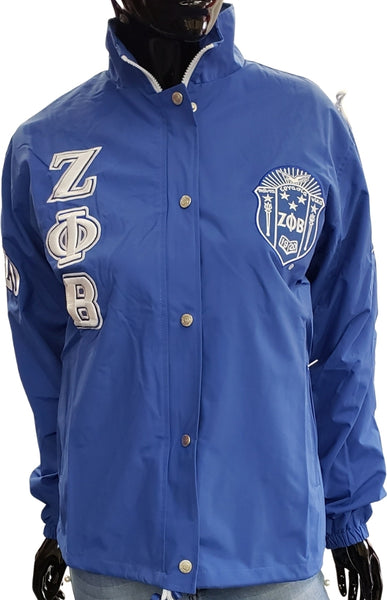 Buffalo Dallas Zeta Phi Beta All-Weather Jacket [Blue]