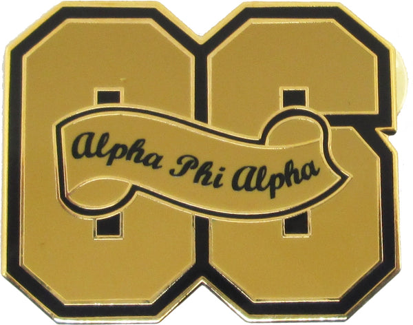 Alpha Phi Alpha 06 Founded Year Lapel Pin [Gold]