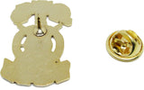 Omega Psi Phi 3D Shield Lapel Pin [Gold]
