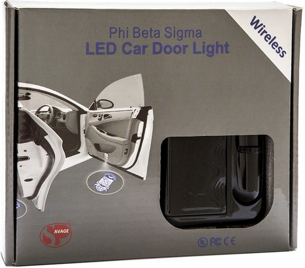 Phi Beta Sigma LED Car Door Light Set [Black]