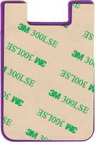 Omega Psi Phi Silicone Cell Phone Wallet [Purple]