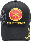 Air Defense Artillery Shadow Mens Cap [Baseball Cap - Black]