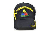1st Armored Division Old Ironsides Shadow Mens Cap [Baseball Cap - Black]