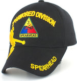 3rd Armored Division Spearhead Shadow Mens Cap [Baseball Cap - Black]
