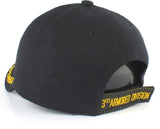 3rd Armored Division Spearhead Shadow Mens Cap [Baseball Cap - Black]