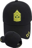 Army Command Sergeant Major Mens Cap [Black]