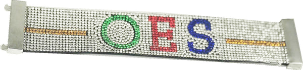 Eastern Star Austrian Crystal Bracelet [White]