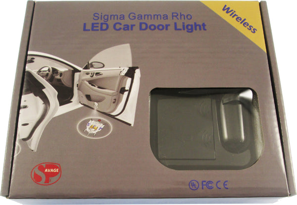 Sigma Gamma Rho LED Car Door Light Set [Black]