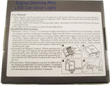 Sigma Gamma Rho LED Car Door Light Set [Black]