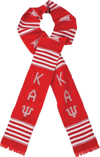 Kappa Alpha Psi Fraternity Graduation Kente Stole Sash [Red]