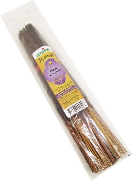 Madina Black Coconut Scented Fragrance Incense Stick Bundle [Brown]