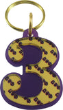 Omega Psi Phi Line #3 Key Chain [Purple]
