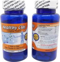 MineCeuticals Healthy Oregon Blue Clay Complete Detox Cleanse Capsules [Blue]