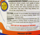 MineCeuticals Healthy Oregon Blue Clay Bath Powder & Face2theMAX Pack [Blue]