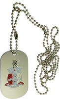Kappa Alpha Psi Double Sided Dog Tag [Silver]