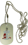 Kappa Alpha Psi Double Sided Dog Tag [Silver]