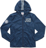 Big Boy Jackson State Tigers S2 Thin & Light Ladies Jacket With Pocket Bag [Navy Blue]