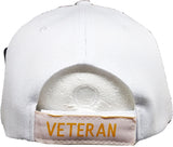 Saigon Vietnam Veteran Proudly Served Mens Cap [White]