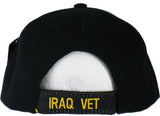 Iraq Veteran Ribbon Mens Cap [Black]
